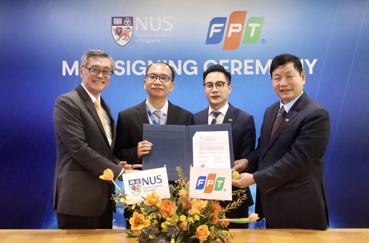 fpt and nus cooperate in developing ai human resources picture 1