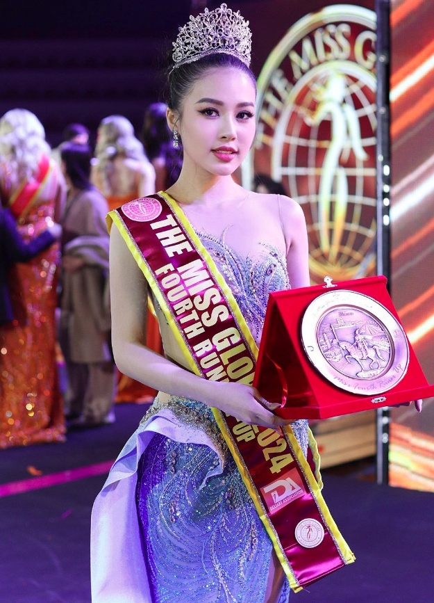 vietnamese beauty claims fourth runner-up title at miss globe 2024 picture 1