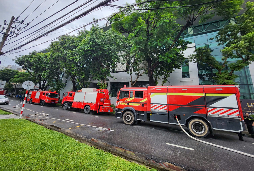 cháy tầng hầm nhà hát trưng vương, Đà nẵng hình ảnh 2 chay tang ham nha hat trung vuong, Da nang hinh anh 2