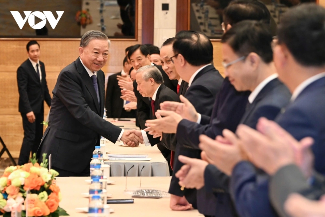 Top leader attends 75th traditional day of Party’s External Relations Commission