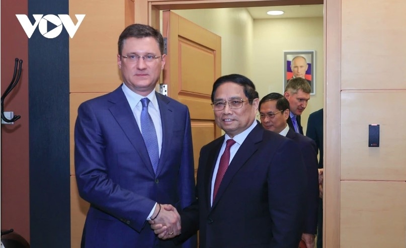 vietnamese government chief meets russian deputy pm picture 1