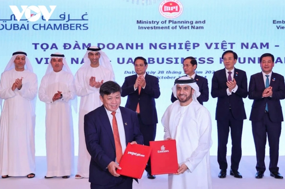 prime minister pham minh chinh s uae visit in photos picture 12 prime minister pham minh chinh s uae visit in photos picture 12