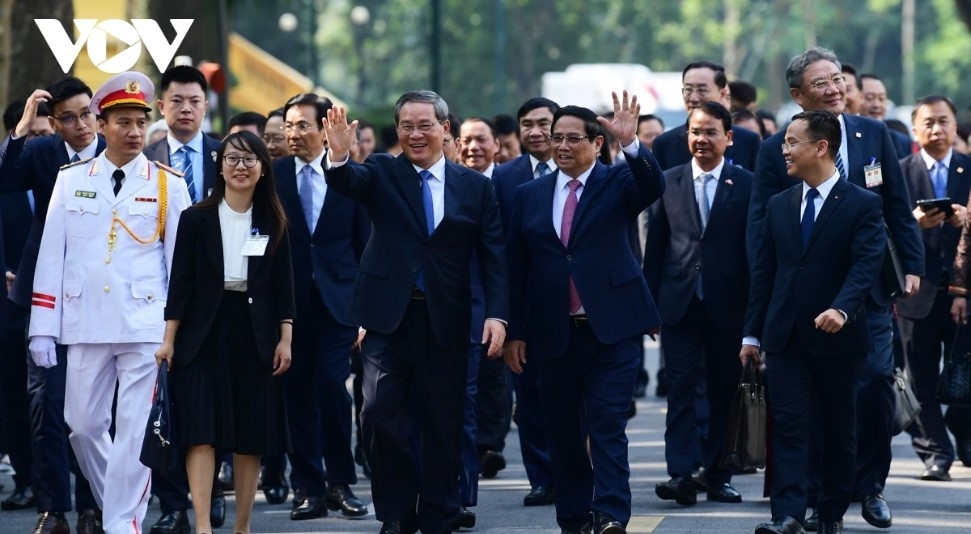 pm chinh hosts welcome ceremony for chinese premier picture 8 pm chinh hosts welcome ceremony for chinese premier picture 8