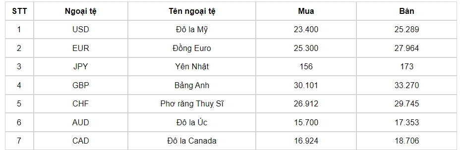 ty gia usd hom nay 5 10 gia ban usd nghi cuoi tuan tai 25.027 dong usd hinh anh 1