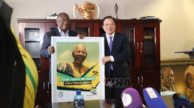 vietnam, south africa strengthen traditional friendship, cooperation picture 1 vietnam, south africa strengthen traditional friendship, cooperation picture 1