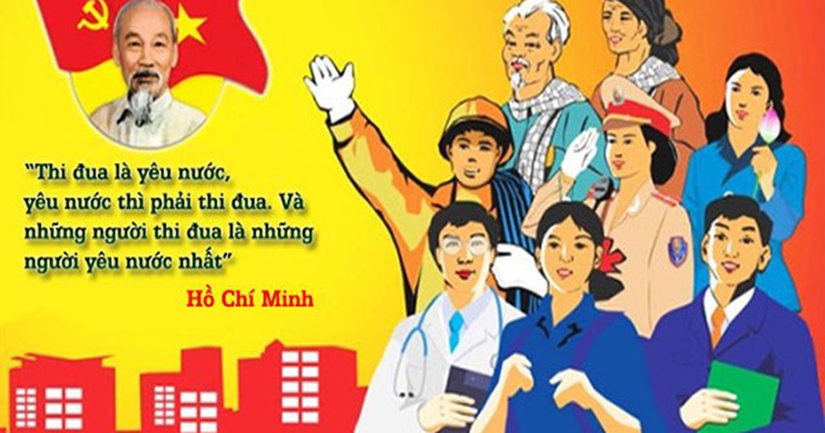 Đẩy mạnh phong trào thi đua yêu nước chào mừng Đại hội đảng bộ các cấp