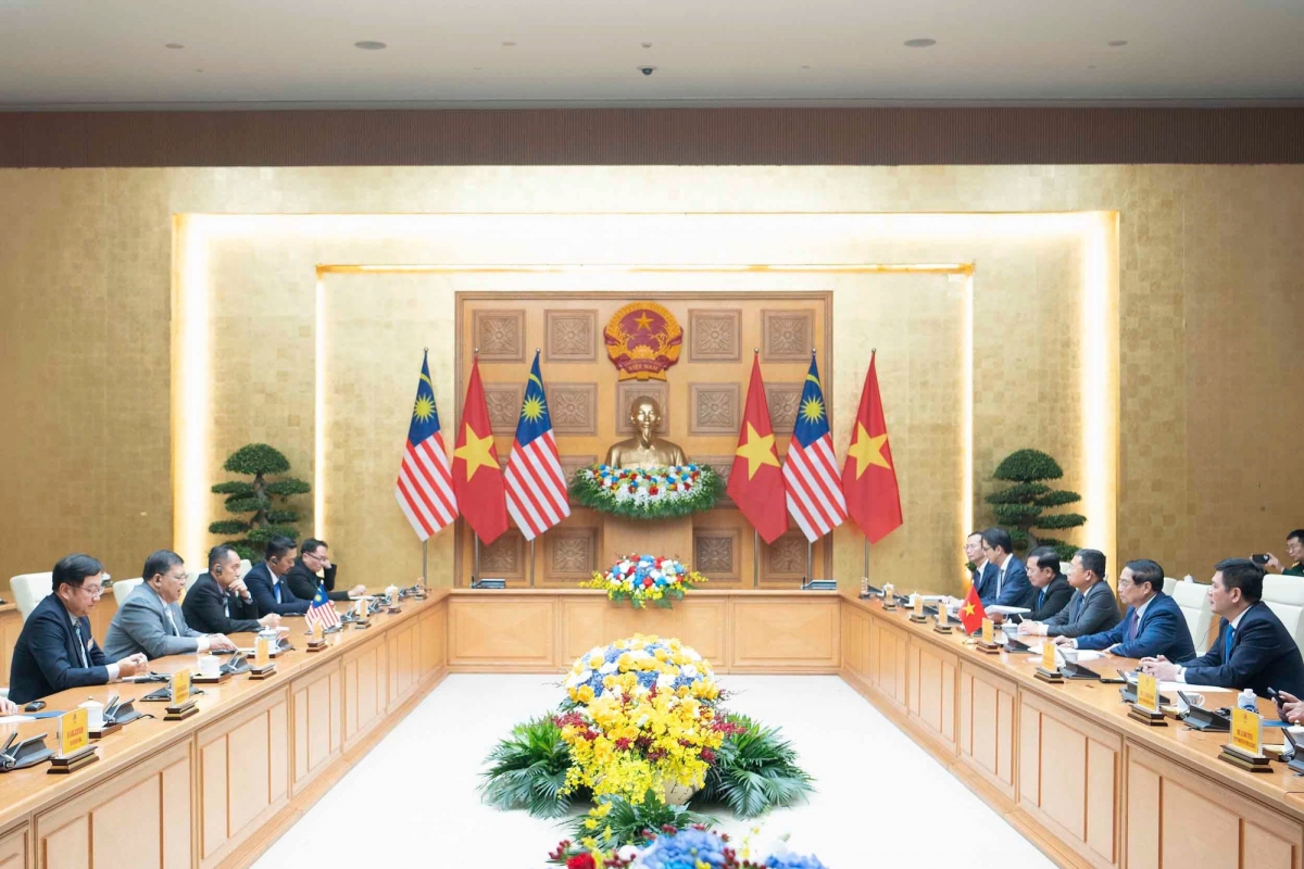 thủ tướng phạm minh chính hội kiến chủ tịch hạ viện malaysia hình ảnh 2 thu tuong pham minh chinh hoi kien chu tich ha vien malaysia hinh anh 2