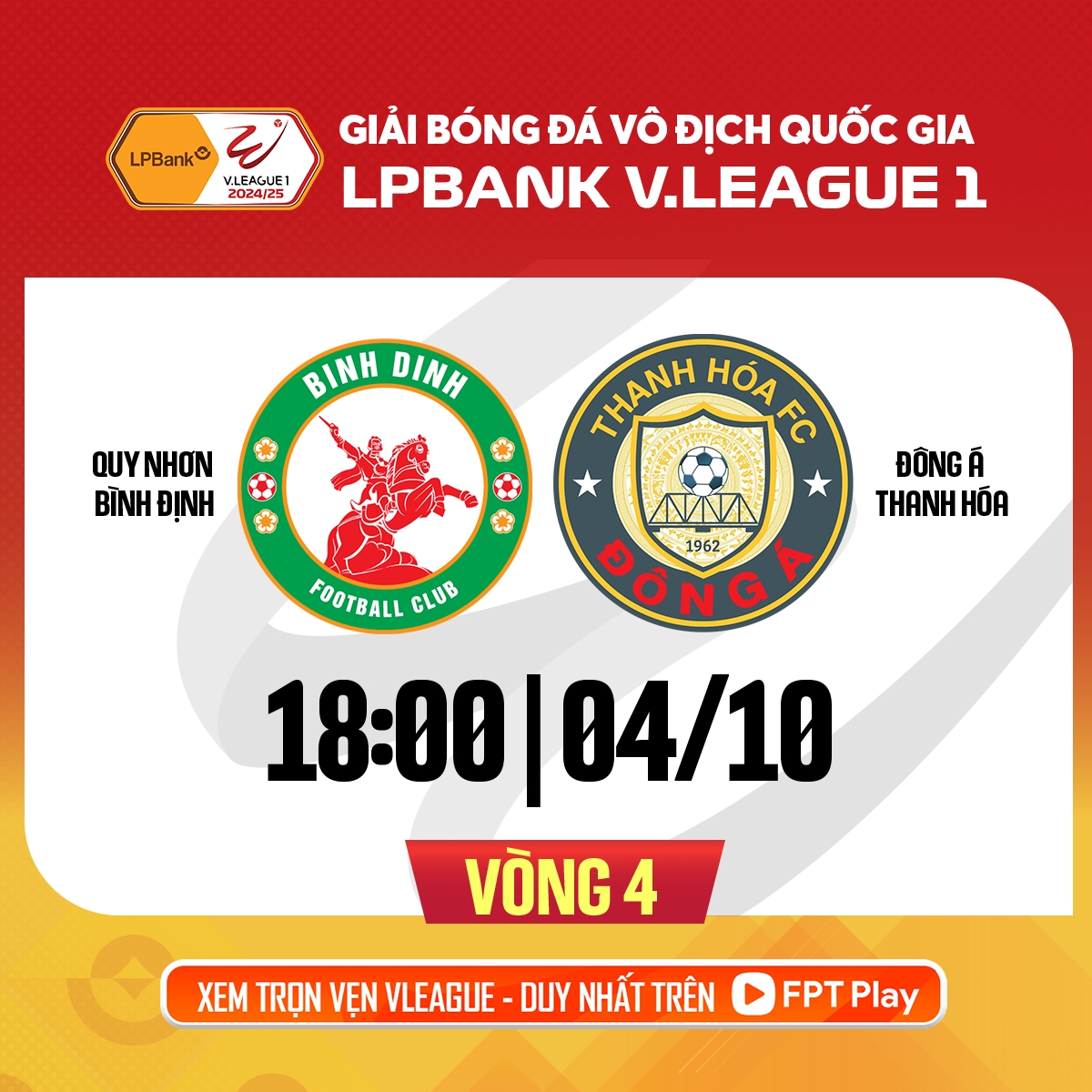 ket qua vong 4 v-league 2024 2025 thanh hoa soan ngoi dau cua hagl hinh anh 3