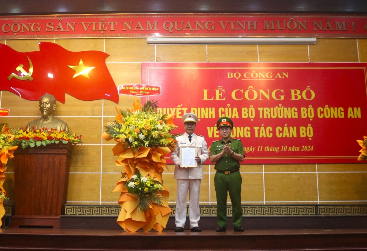 Giám đốc Công an tỉnh Đắk Nông làm Giám đốc Công an tỉnh Quảng Bình