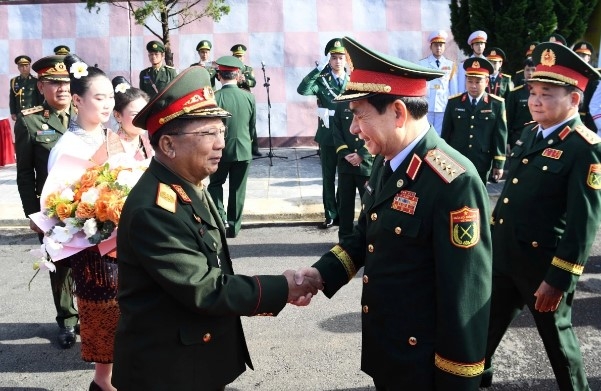 vietnam, laos promote border defence friendship exchange picture 1 vietnam, laos promote border defence friendship exchange picture 1