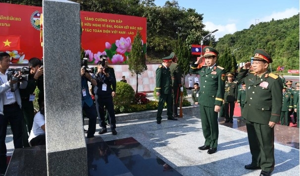 vietnam, laos promote border defence friendship exchange picture 3 vietnam, laos promote border defence friendship exchange picture 3