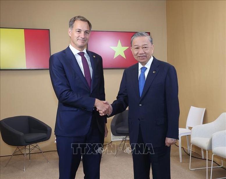 vietnamese leader to lam meets with world leaders in paris picture 2