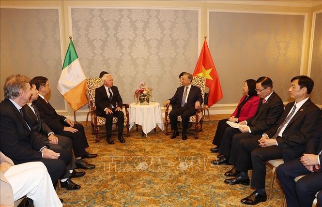 Tổng Bí thư, Chủ tịch nước Tô Lâm tiếp Lãnh sự danh dự của Việt Nam tại Ireland