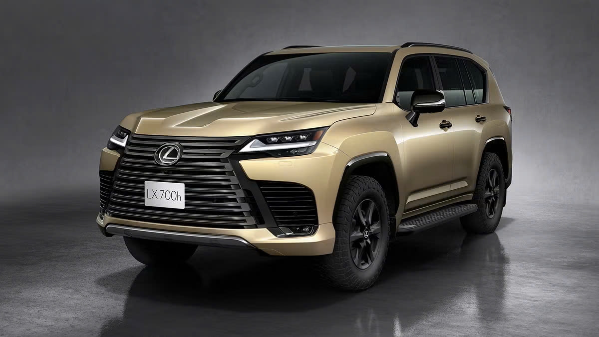 Lexus LX 2025 lần đầu tiên có biến thể hybrid, hứa hẹn khả năng off-road vượt trội