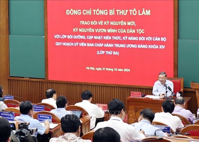 noi dung chuyen de cua tong bi thu to lam ve ky nguyen vuon minh cua dan toc hinh anh 1