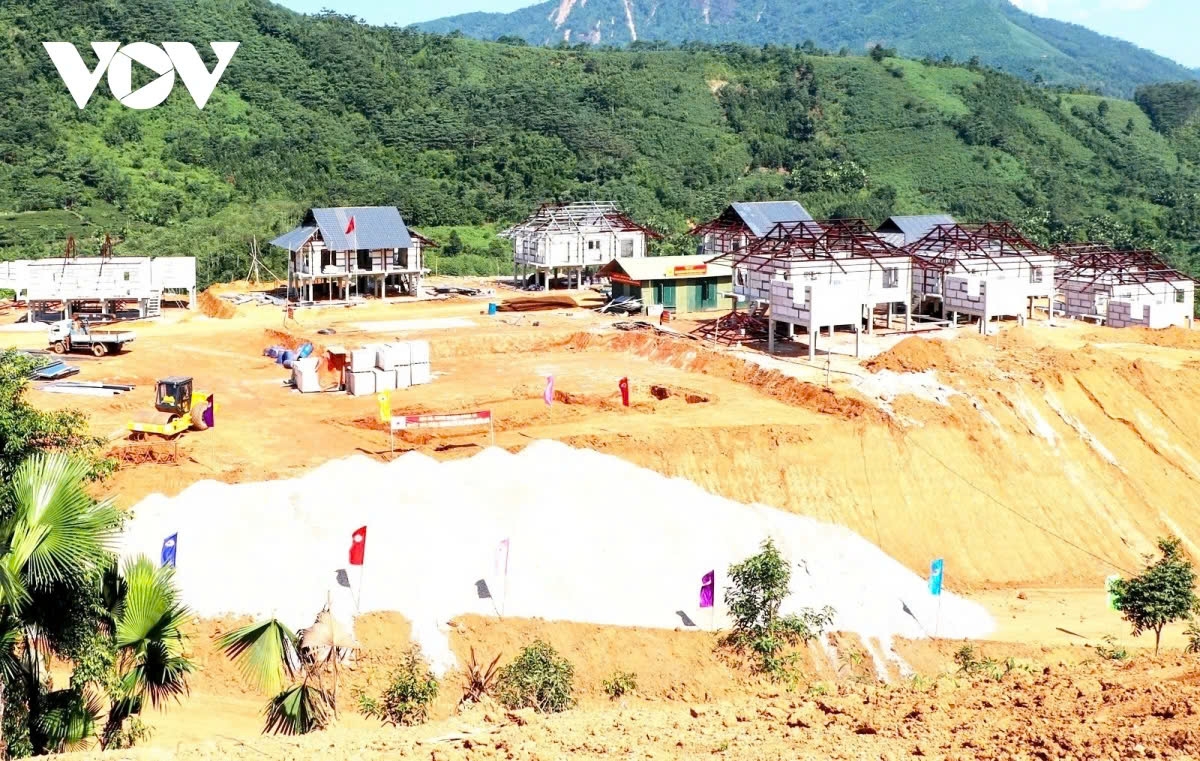 new resettlement area taking shape for people from flood devastated village picture 7