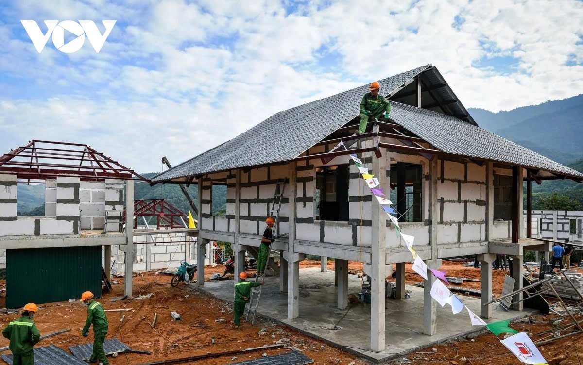new resettlement area taking shape for people from flood devastated village picture 8