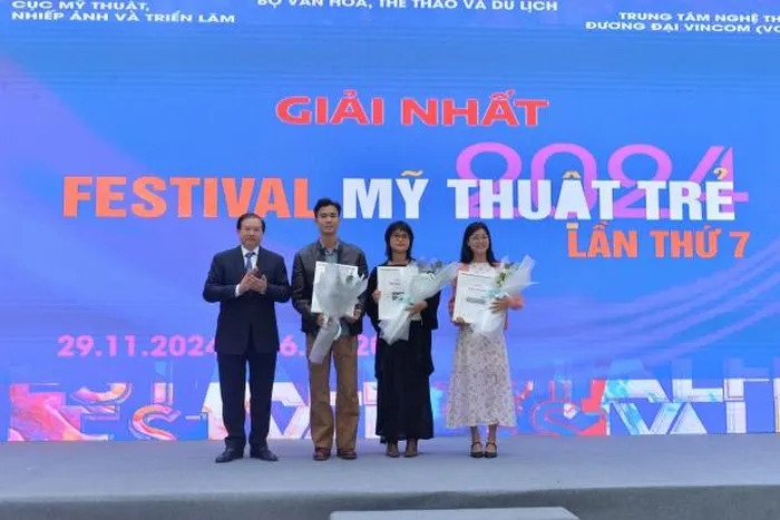 29 tac pham duoc trao giai festival my thuat tre lan thu 7 nam 2024 hinh anh 1