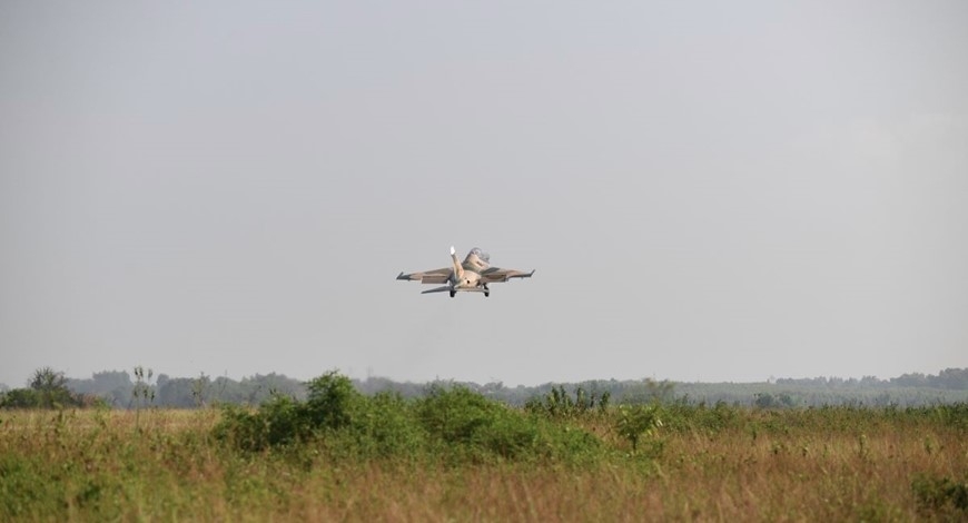 Yak-130 military aircraft crashed in Binh Dinh