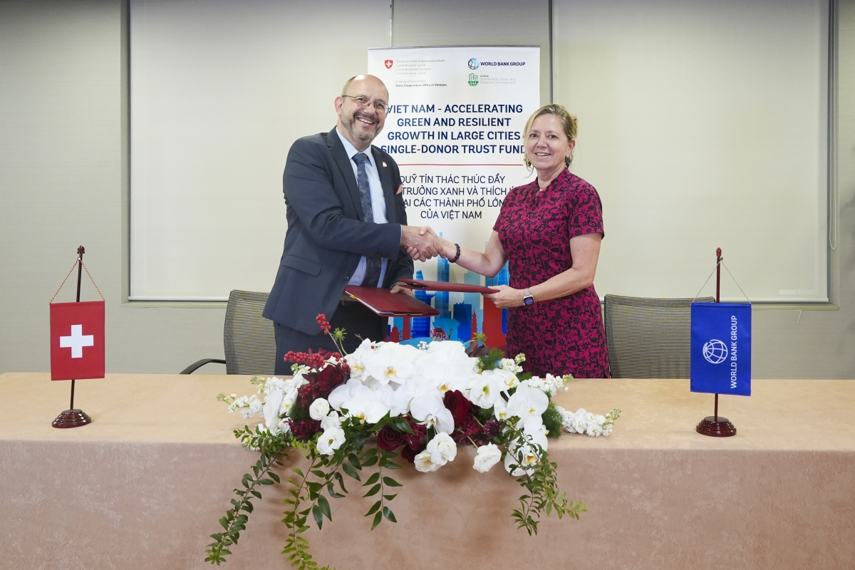 wb, switzerland grant us 5 mil to boost vietnam sustainable urban development picture 1 wb, switzerland grant us 5 mil to boost vietnam sustainable urban development picture 1