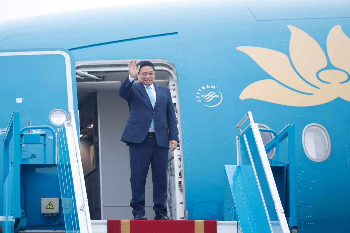 pm pham minh chinh begins working trip to china for regional summits picture 1 pm pham minh chinh begins working trip to china for regional summits picture 1