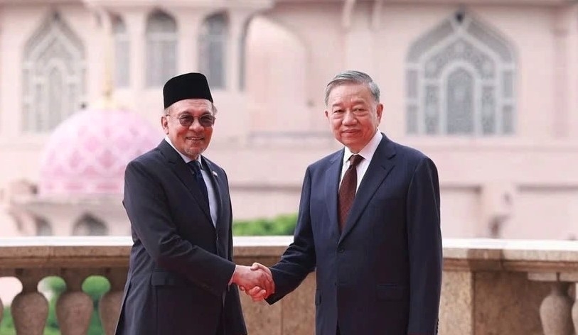 malaysian pm hosts welcome ceremony for vietnamese party chief picture 1