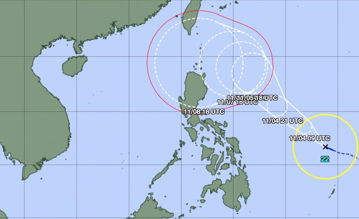 typhoon yinxing likely to enter east sea this weekend picture 1