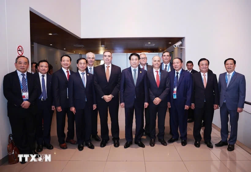 president luong cuong suggests cooperation opportunities for peruvian businesses picture 1 president luong cuong suggests cooperation opportunities for peruvian businesses picture 1