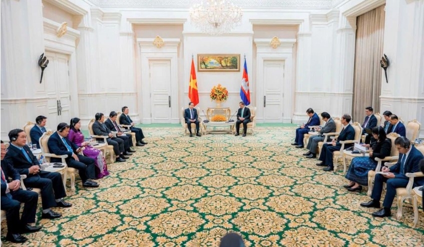 vietnam, cambodia upbeat about flourishing relations picture 2