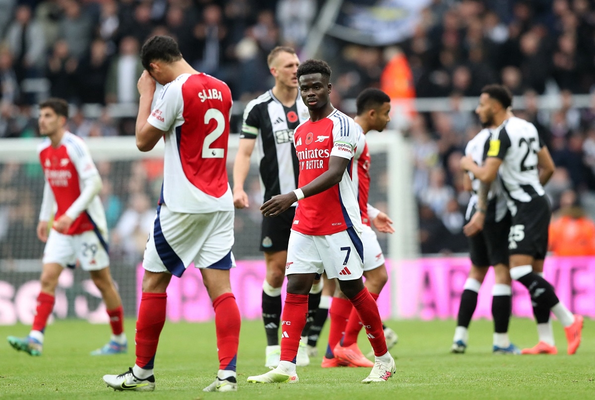 Kết quả vòng 10 Ngoại hạng Anh 2024/2025: Arsenal thua trắng tại sân Newcastle