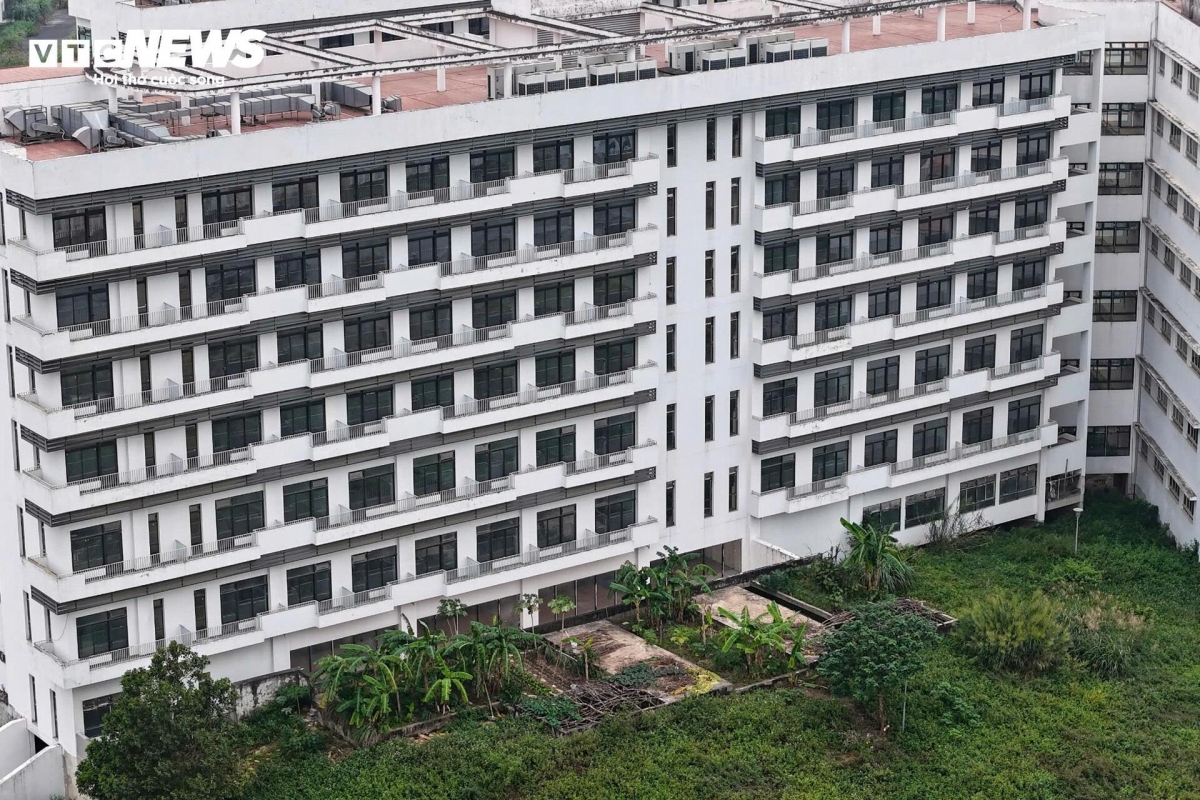 cận cảnh bệnh viện bạch mai và việt Đức cơ sở 2 sau nhiều năm đắp chiếu hình ảnh 4 can canh benh vien bach mai va viet Duc co so 2 sau nhieu nam dap chieu hinh anh 4