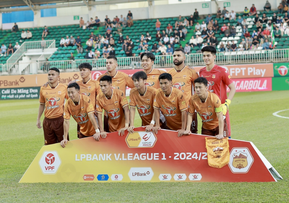 HAGL tiếp tục vắng trụ cột ở vòng 9 V-League 2024/2025