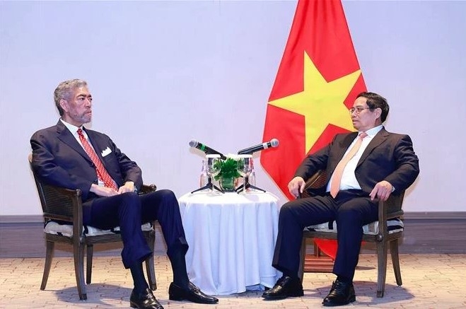 vietnamese pm receives general secretary of miu party of dominican republic picture 1