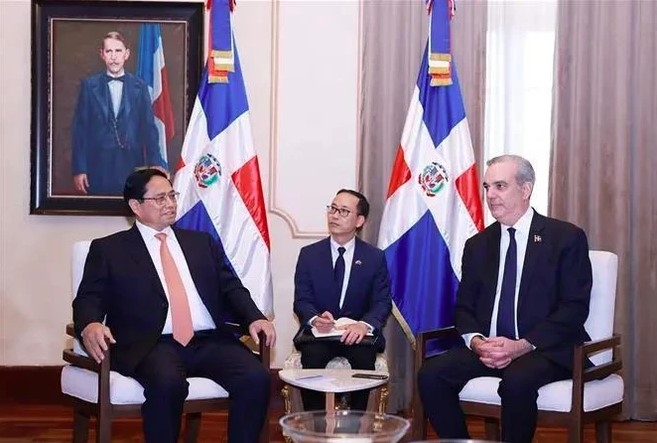 vietnamese pm hold talks with president of dominican republic picture 2