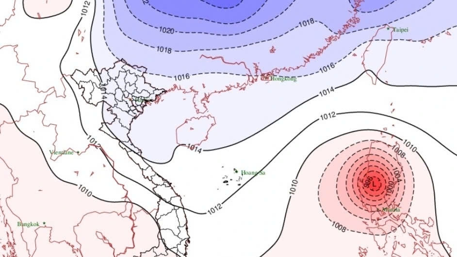 cold air mass hits northern vietnam, temperatures fall to 20 degrees celsius picture 1