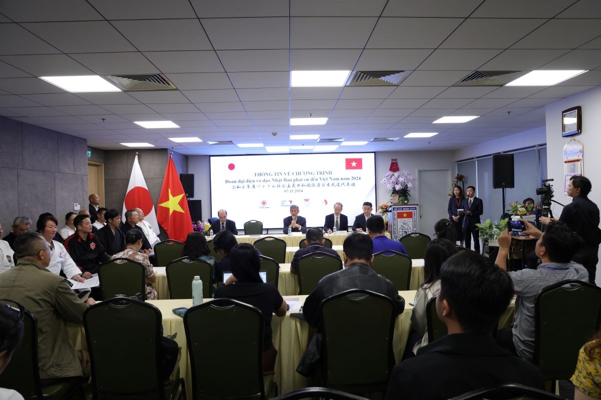 Đại hội trình diễn võ đạo nhật bản lần đầu tiên tại việt nam hình ảnh 1 Dai hoi trinh dien vo dao nhat ban lan dau tien tai viet nam hinh anh 1