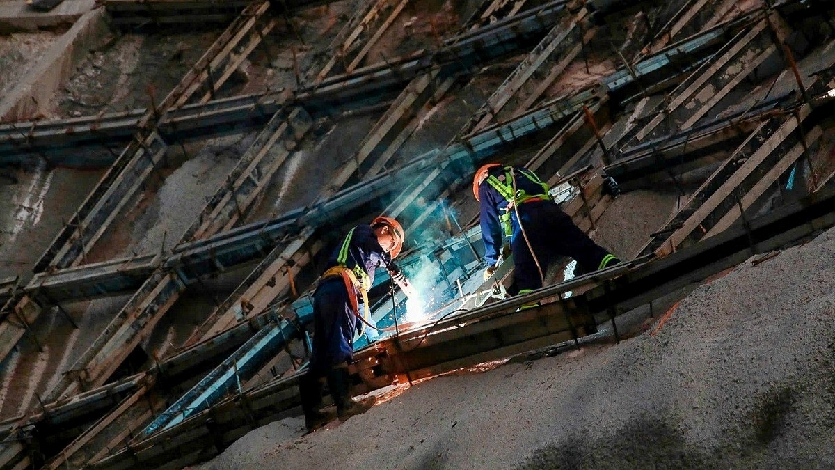 chạy đua tiến độ trên công trường Đồng Đăng - trà lĩnh hình ảnh 2 chay dua tien do tren cong truong Dong Dang - tra linh hinh anh 2