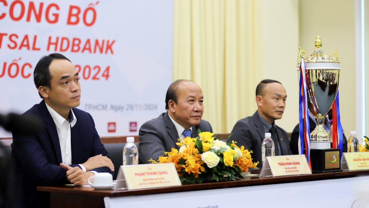 lễ công bố giải futsal hdbank cúp quốc gia 2024 hình ảnh 8 le cong bo giai futsal hdbank cup quoc gia 2024 hinh anh 8