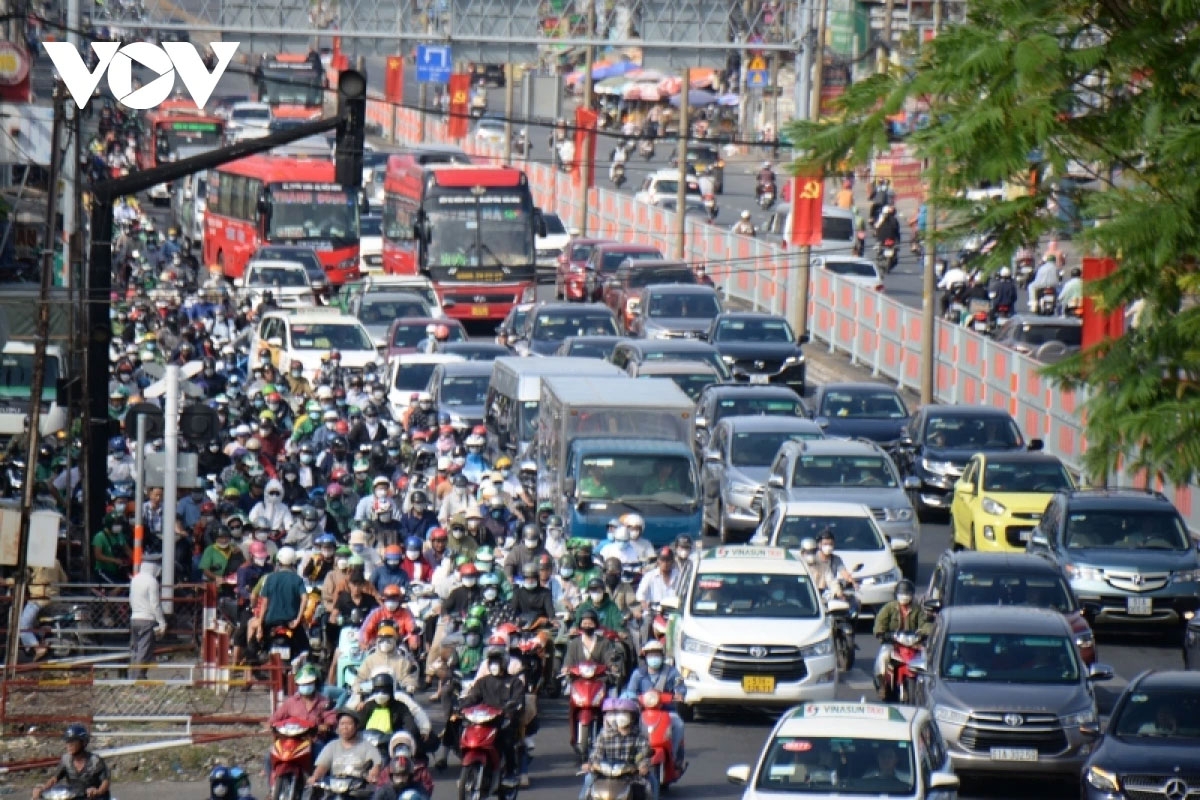 "Điểm nghẽn" giao thông làm chậm quá trình bứt phá của TP.HCM