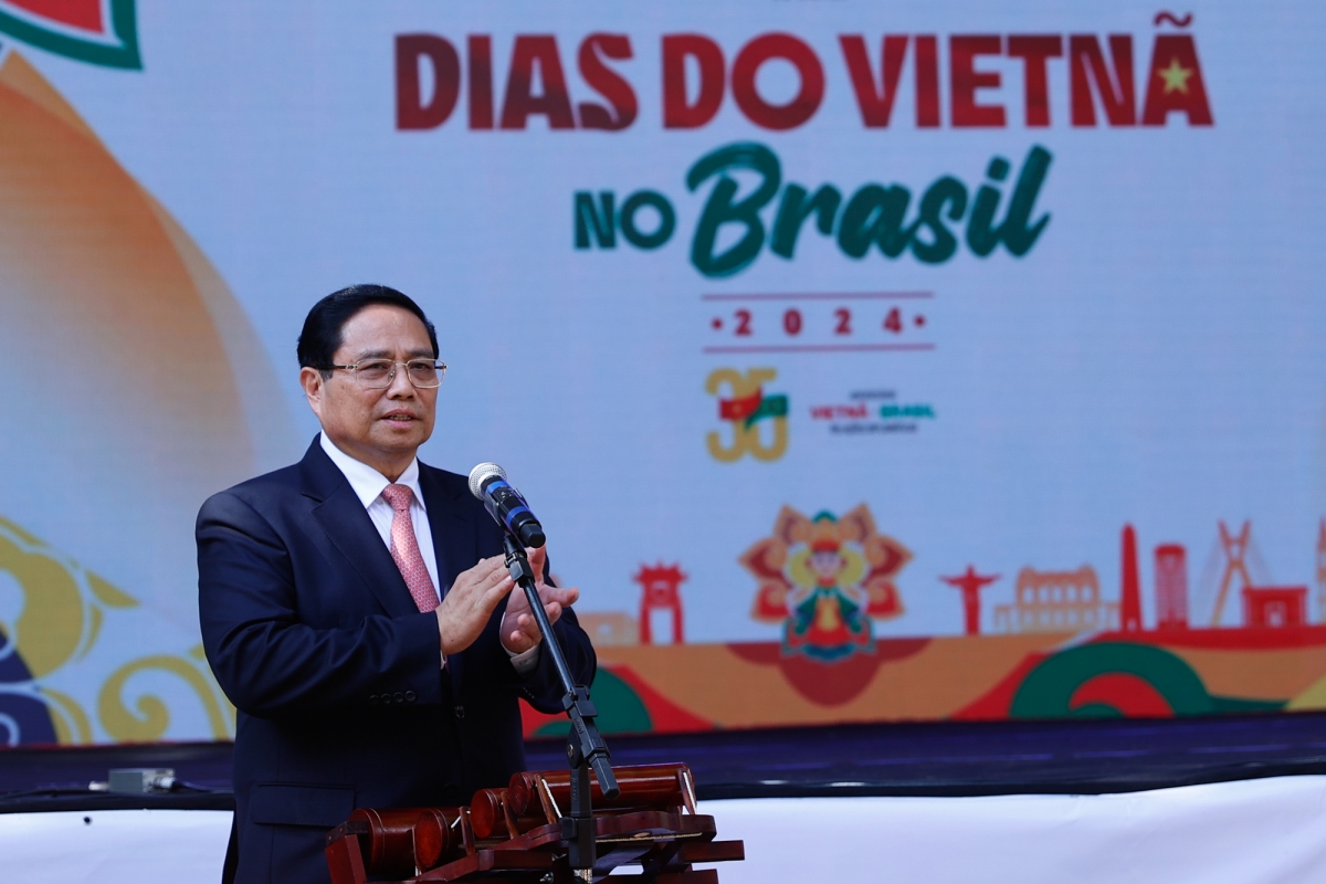 Thủ tướng Phạm Minh Chính dự chương trình "Ngày Việt Nam tại Brazil"