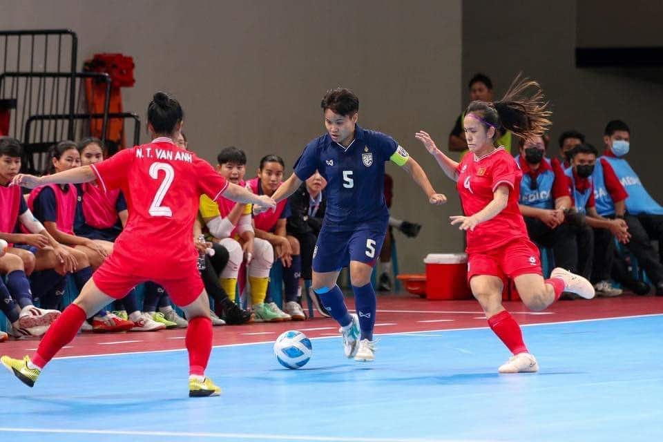 Futsal Việt Nam thua Thái Lan trước trận chung kết Futsal Đông Nam Á 2024