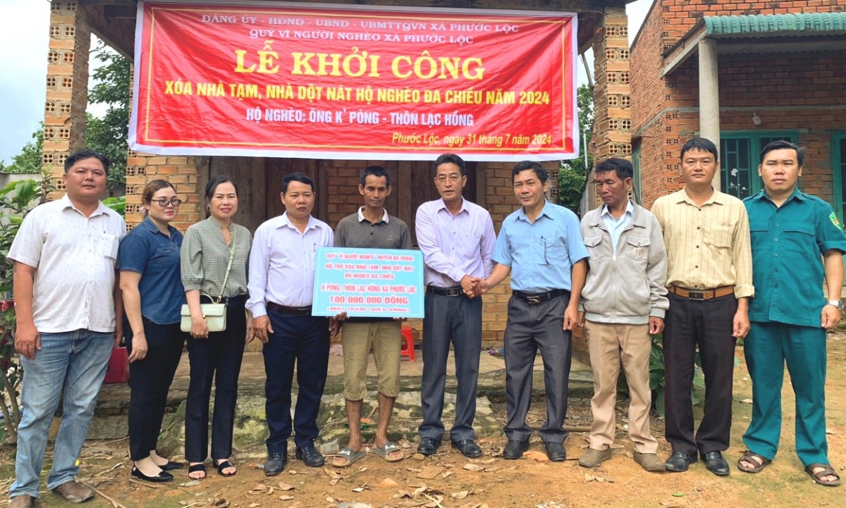 lâm Đồng xóa 1.000 nhà tạm, nhà dột nát trong năm 2024 hình ảnh 1 lam Dong xoa 1.000 nha tam, nha dot nat trong nam 2024 hinh anh 1