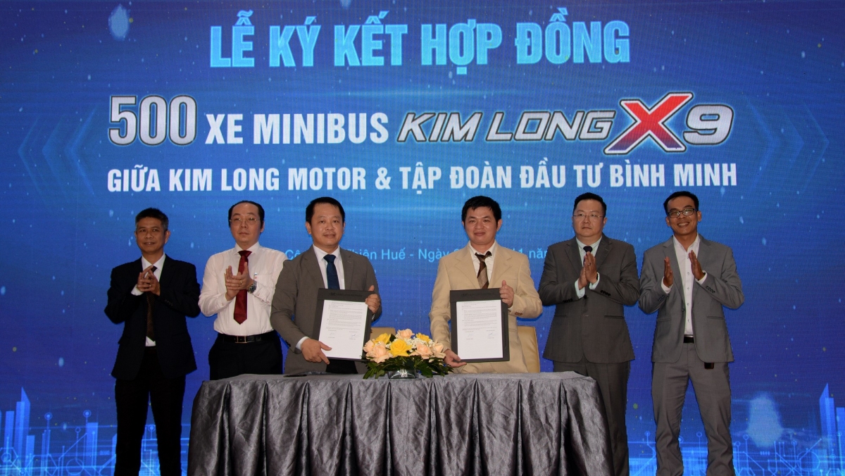 kimlong motor ký hợp đồng 500 kimlong x9 với tập đoàn bình minh hình ảnh 2 kimlong motor ky hop dong 500 kimlong x9 voi tap doan binh minh hinh anh 2