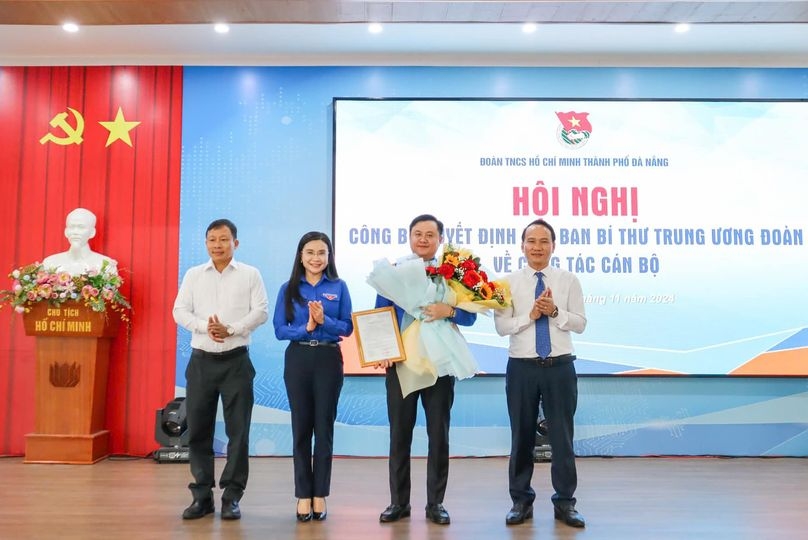 Ông lê công hùng làm bí thư thành Đoàn Đà nẵng hình ảnh 1 Ong le cong hung lam bi thu thanh Doan Da nang hinh anh 1