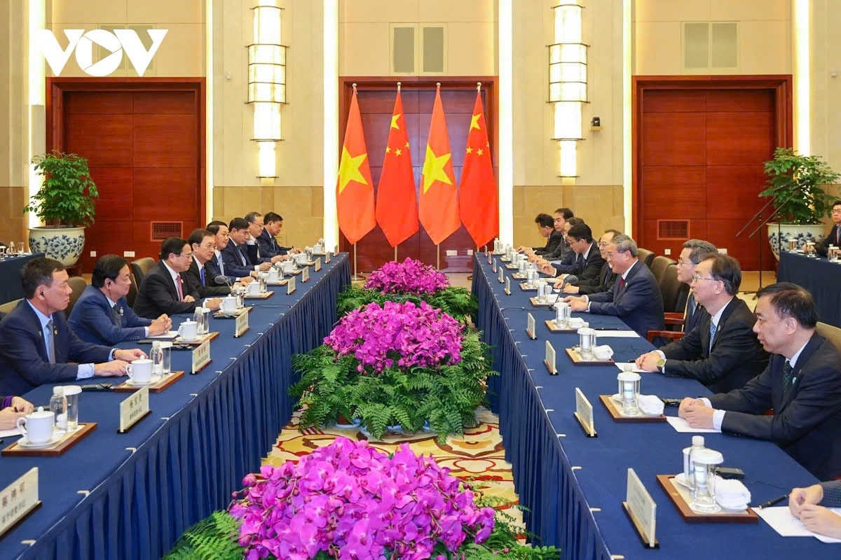 vietnamese and chinese prime ministers hold talks in kunming picture 2 vietnamese and chinese prime ministers hold talks in kunming picture 2