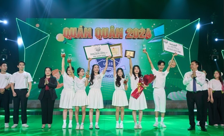 Đại học ngoại ngữ - Đhqg hà nội giành ngôi quán quân sinh viên thế hệ mới 2024 hình ảnh 2 Dai hoc ngoai ngu - Dhqg ha noi gianh ngoi quan quan sinh vien the he moi 2024 hinh anh 2