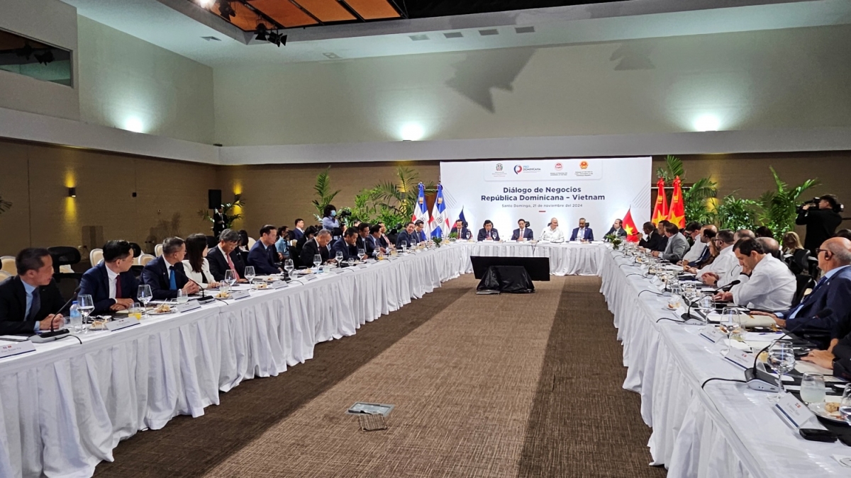 thủ tướng phạm minh chính dự diễn đàn doanh nghiệp việt nam - dominicana hình ảnh 1 thu tuong pham minh chinh du dien dan doanh nghiep viet nam - dominicana hinh anh 1