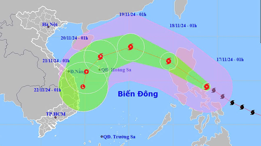 super typhoon man-yi to move into east sea on november 18 picture 1