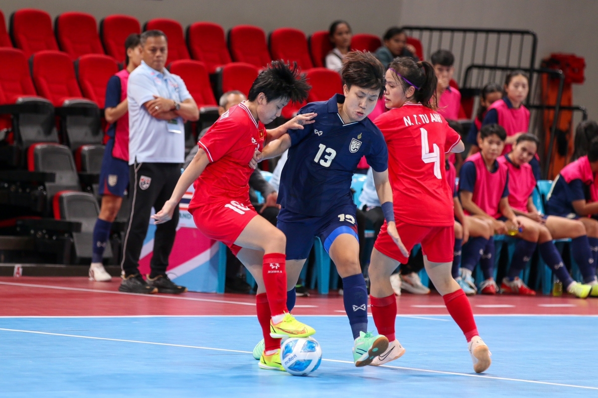 thắng thái lan, Đt futsal nữ việt nam vô địch giải futsal nữ Đông nam Á 2024 hình ảnh 2 thang thai lan, Dt futsal nu viet nam vo dich giai futsal nu Dong nam A 2024 hinh anh 2