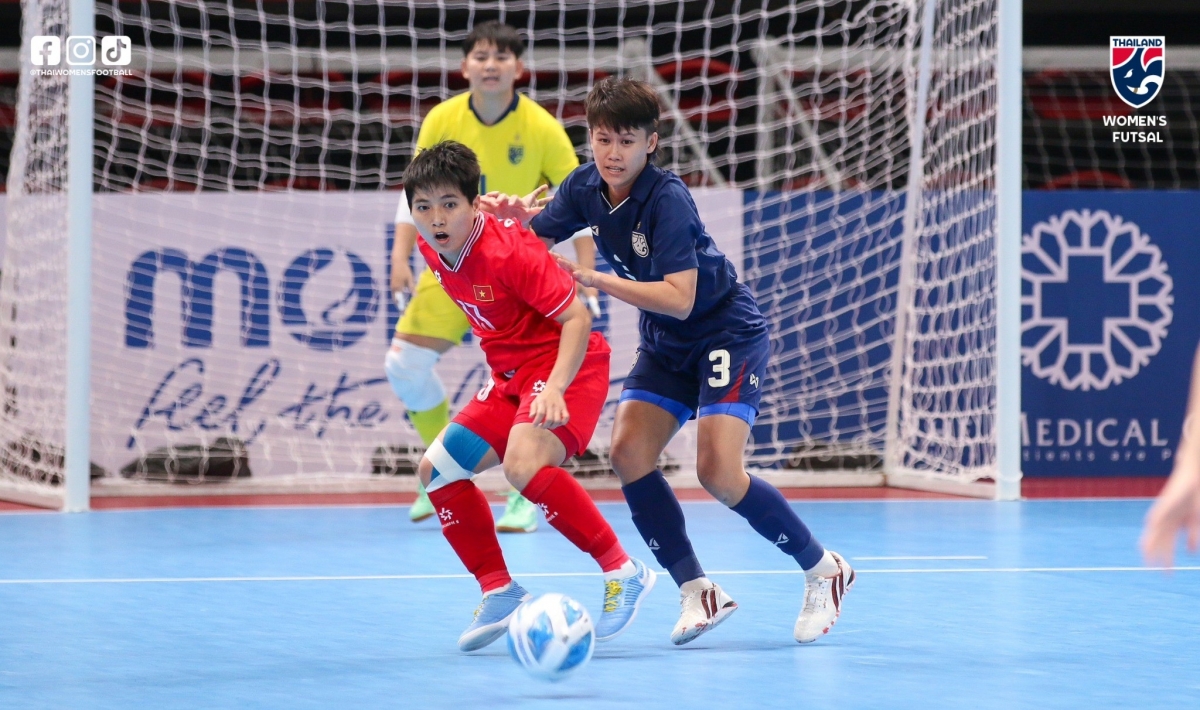 thắng thái lan, Đt futsal nữ việt nam vô địch giải futsal nữ Đông nam Á 2024 hình ảnh 1 thang thai lan, Dt futsal nu viet nam vo dich giai futsal nu Dong nam A 2024 hinh anh 1